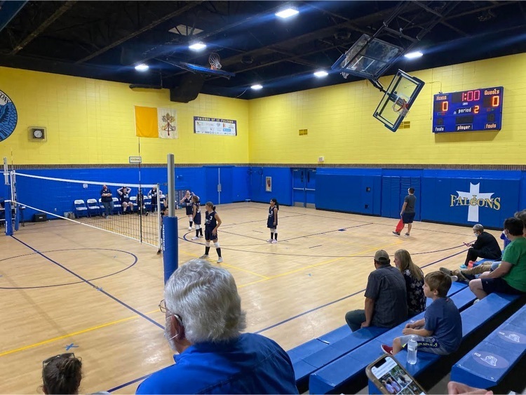 Middle School Blue Angels play again Monday, October 4th at Holy Souls at 6:00