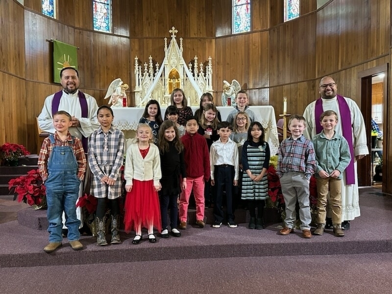2nd graders prepare for First Reconciliation 
